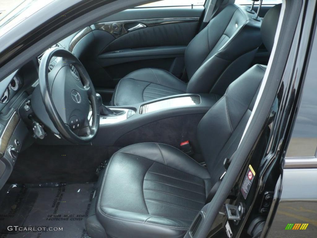 Charcoal Interior 2006 Mercedes-Benz E 55 AMG Sedan Photo #42739891