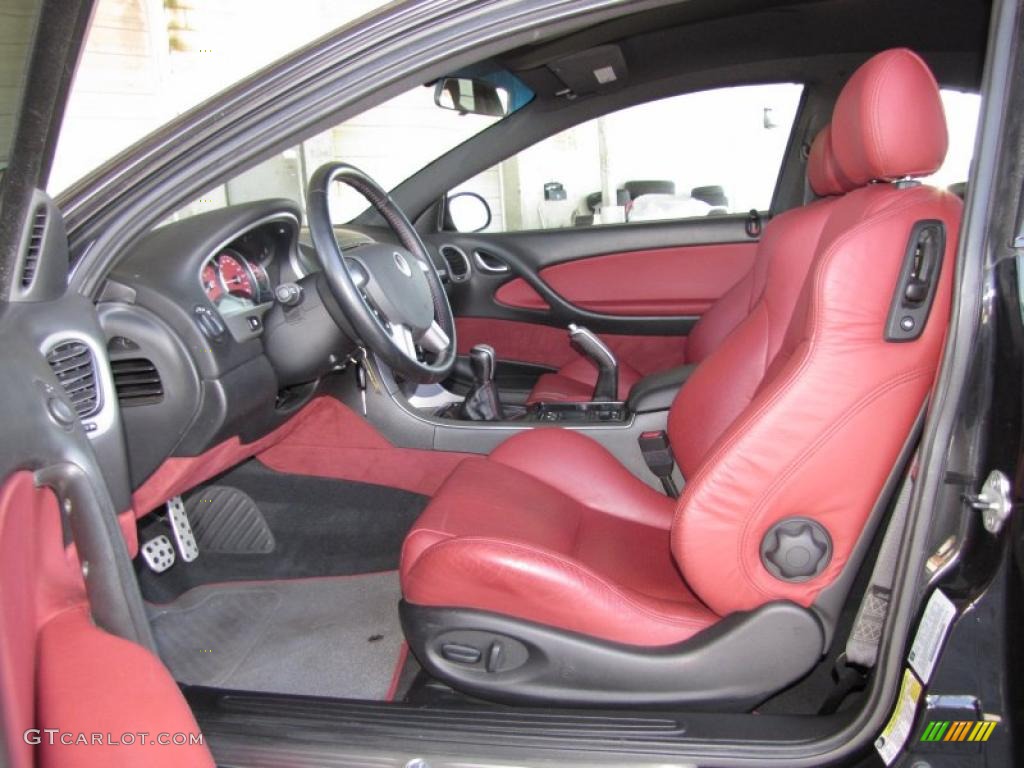 Red Interior 2006 Pontiac GTO Coupe Photo #42741200