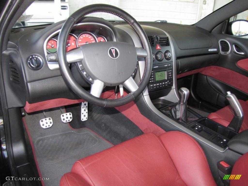Red Interior 2006 Pontiac GTO Coupe Photo #42741261