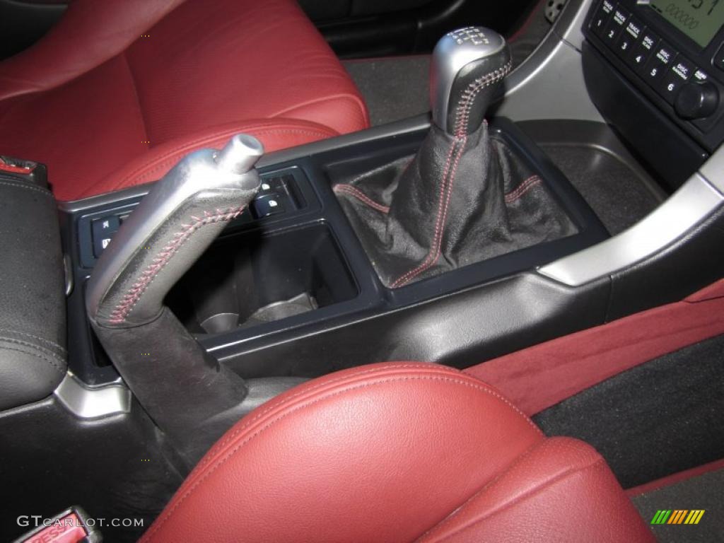 2006 GTO Coupe - Phantom Black Metallic / Red photo #15
