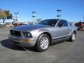 2007 Tungsten Grey Metallic Ford Mustang V6 Deluxe Coupe  photo #3