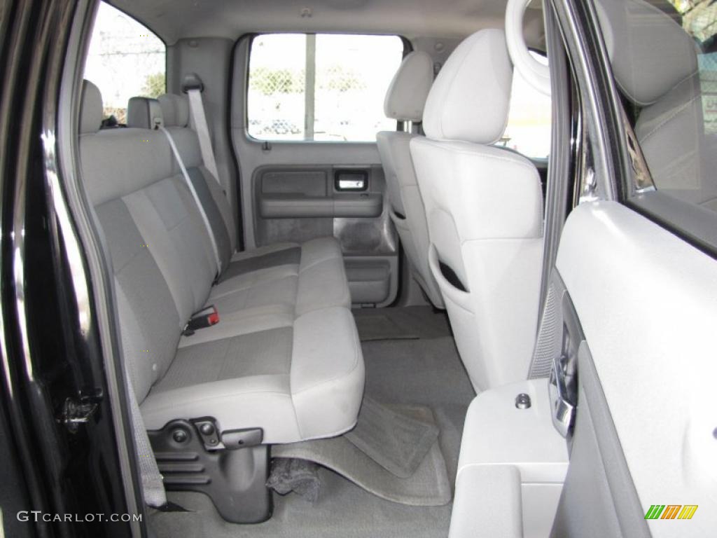 2006 F150 XLT SuperCrew - Black / Medium/Dark Flint photo #10