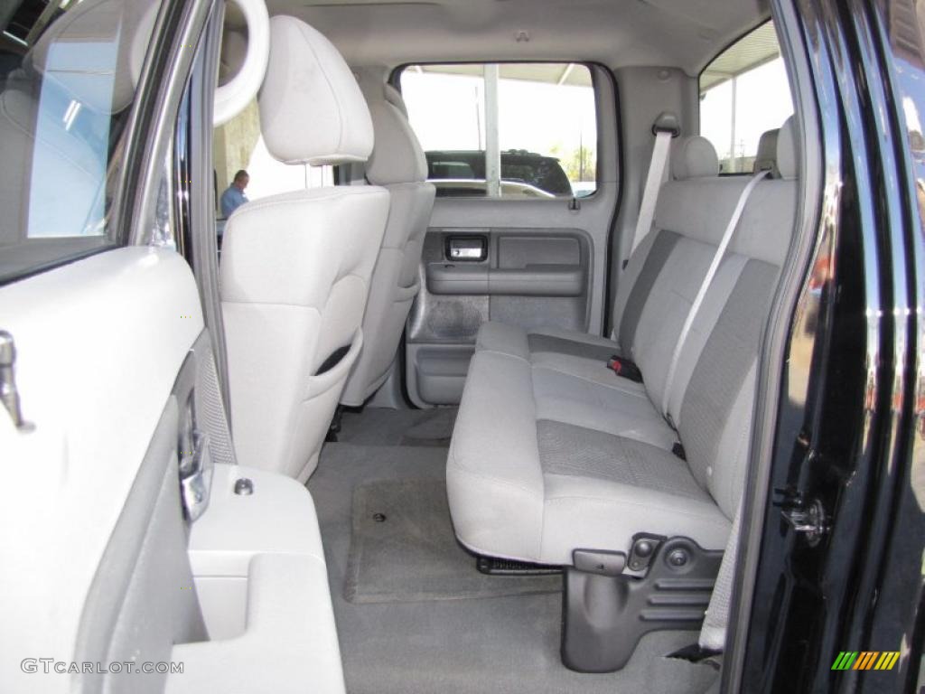 2006 F150 XLT SuperCrew - Black / Medium/Dark Flint photo #11