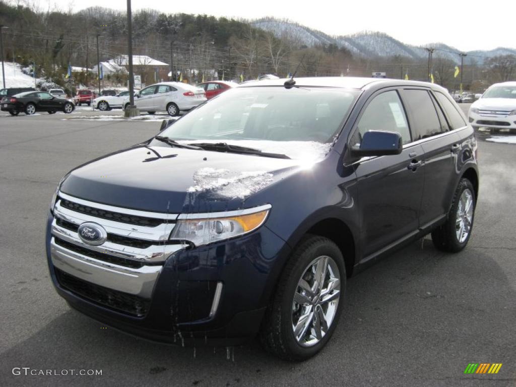 Kona Blue Metallic 2011 Ford Edge Limited AWD Exterior Photo #42742700
