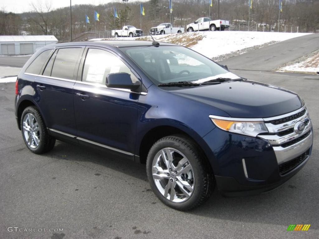 Kona Blue Metallic 2011 Ford Edge Limited AWD Exterior Photo #42742732