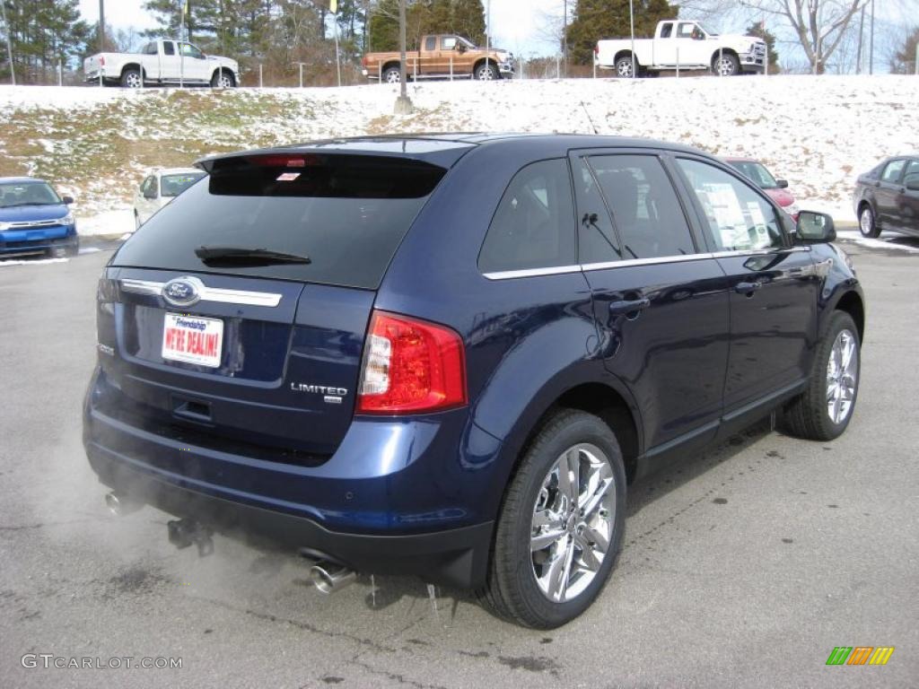 Kona Blue Metallic 2011 Ford Edge Limited AWD Exterior Photo #42742768