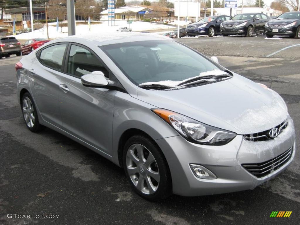Radiant Silver 2011 Hyundai Elantra Limited Exterior Photo #42743696