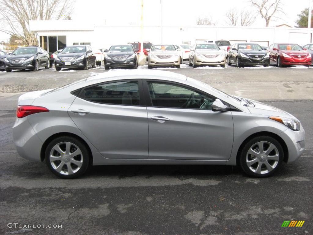 Radiant Silver 2011 Hyundai Elantra Limited Exterior Photo #42743712