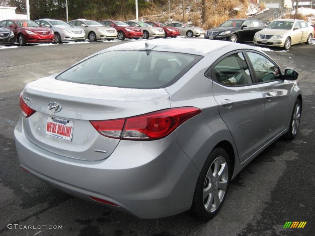 Radiant Silver 2011 Hyundai Elantra Limited Exterior Photo #42743728