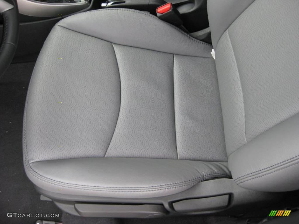 Gray Interior 2011 Hyundai Elantra Limited Photo #42743832