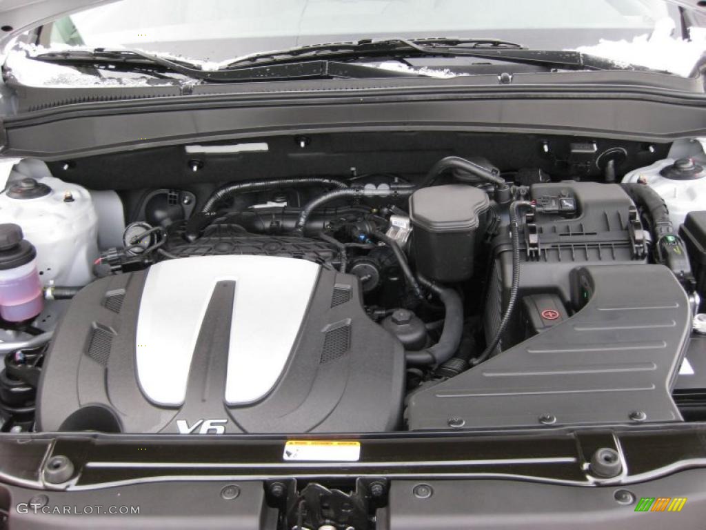 2011 Hyundai Santa Fe SE AWD 3.5 Liter DOHC 24-Valve VVT V6 Engine Photo #42744644