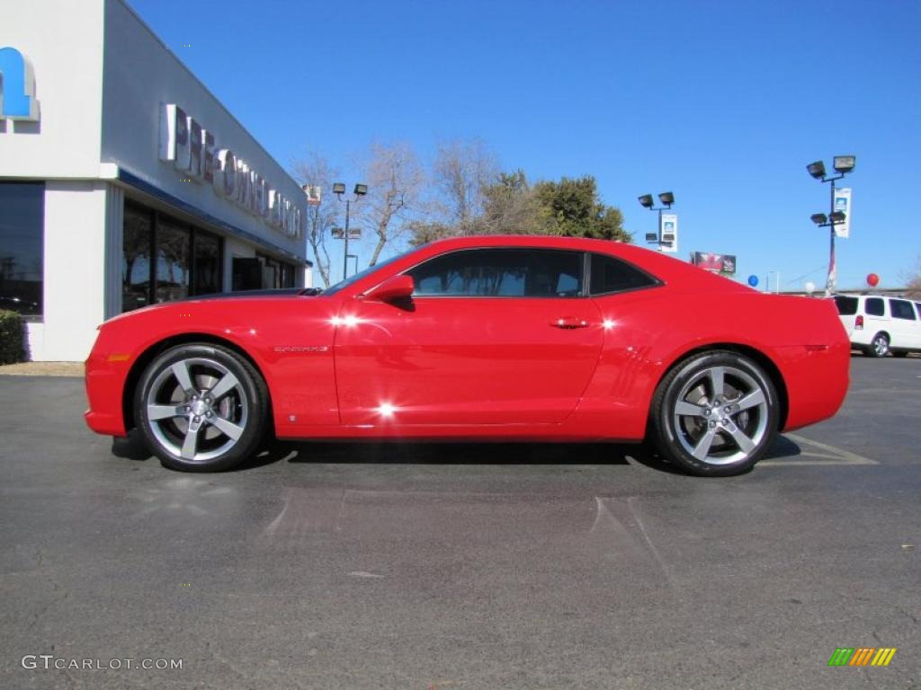 Victory Red 2010 Chevrolet Camaro SS/RS Coupe Exterior Photo #42745028