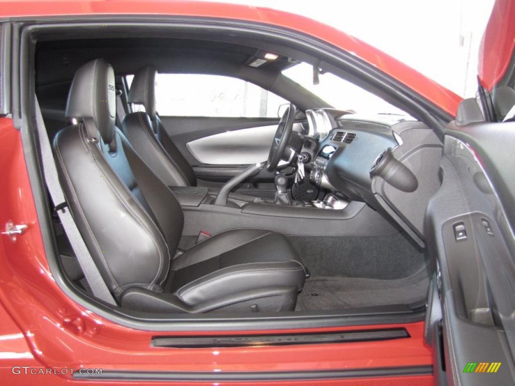 Black Interior 2010 Chevrolet Camaro SS/RS Coupe Photo #42745108