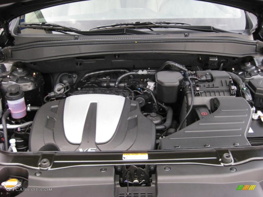 2011 Hyundai Santa Fe Limited 3.5 Liter DOHC 24-Valve VVT V6 Engine Photo #42745550