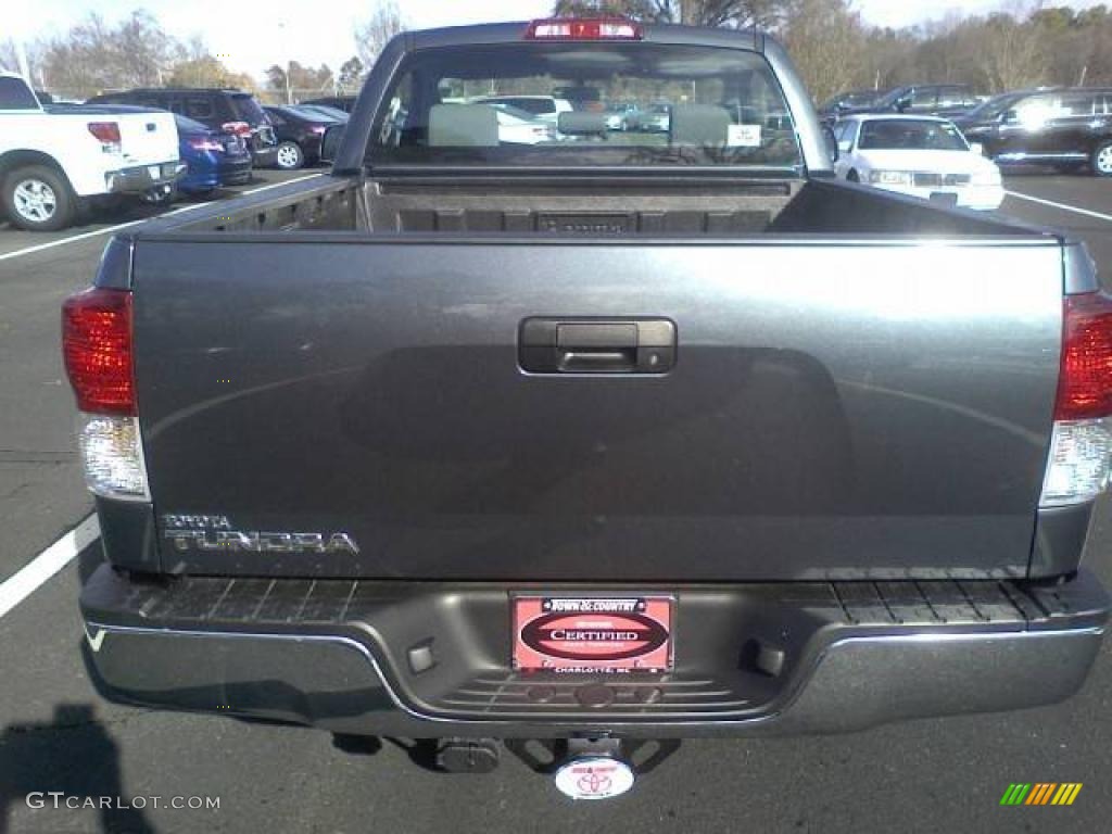 2010 Tundra Regular Cab - Slate Gray Metallic / Graphite Gray photo #4
