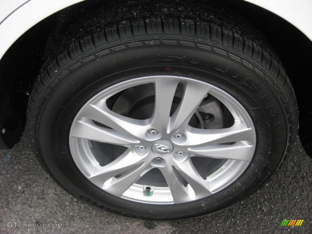 2011 Hyundai Santa Fe SE AWD Wheel Photo #42746100