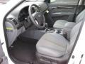  2011 Santa Fe SE AWD Gray Interior