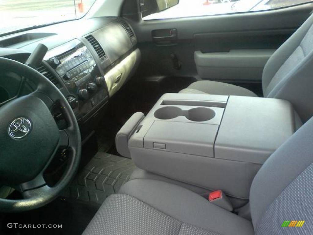 2010 Tundra Regular Cab - Slate Gray Metallic / Graphite Gray photo #13