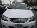 2009 Clear White Kia Spectra EX Sedan  photo #16