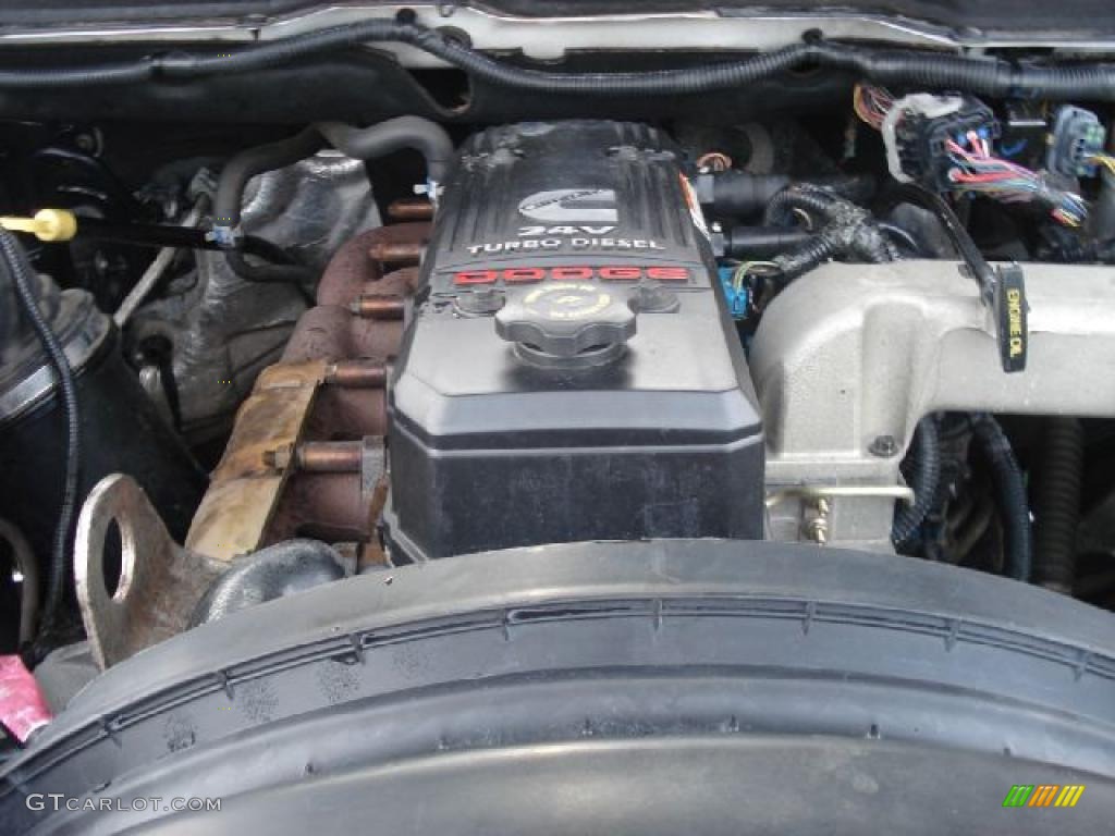 2007 Dodge Ram 3500 SLT Quad Cab 5.9 Liter OHV 24-Valve Turbo Diesel Inline 6 Cylinder Engine Photo #42747964