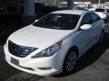 Pearl White 2011 Hyundai Sonata SE 2.0T Exterior