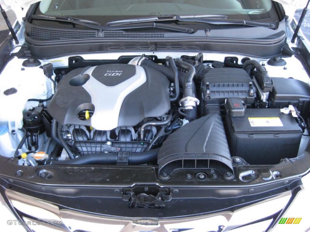 2011 Hyundai Sonata SE 2.0T 2.0 Liter GDI Turbocharged DOHC 16-Valve CVVT 4 Cylinder Engine Photo #42748568