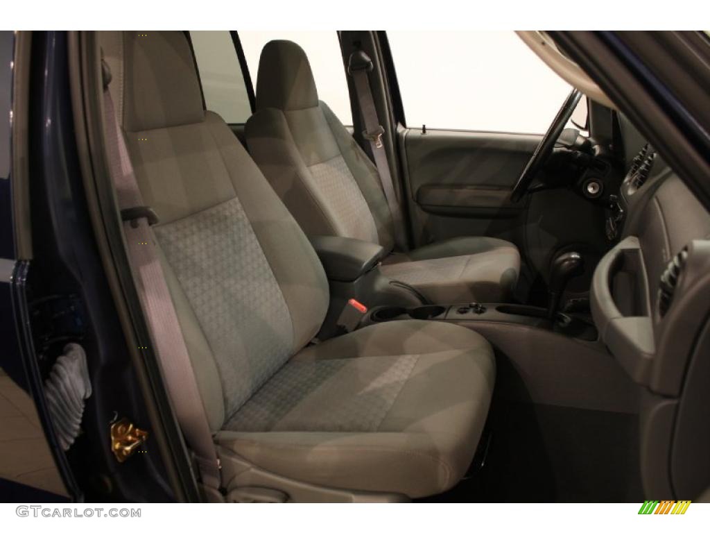 2007 Liberty Sport 4x4 - Midnight Blue Pearl / Medium Slate Gray photo #11