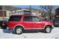 1999 Laser Red Metallic Ford Expedition Eddie Bauer 4x4  photo #3