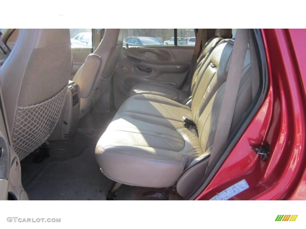 1999 Expedition Eddie Bauer 4x4 - Laser Red Metallic / Medium Prairie Tan photo #12