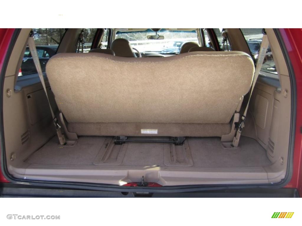 1999 Expedition Eddie Bauer 4x4 - Laser Red Metallic / Medium Prairie Tan photo #18