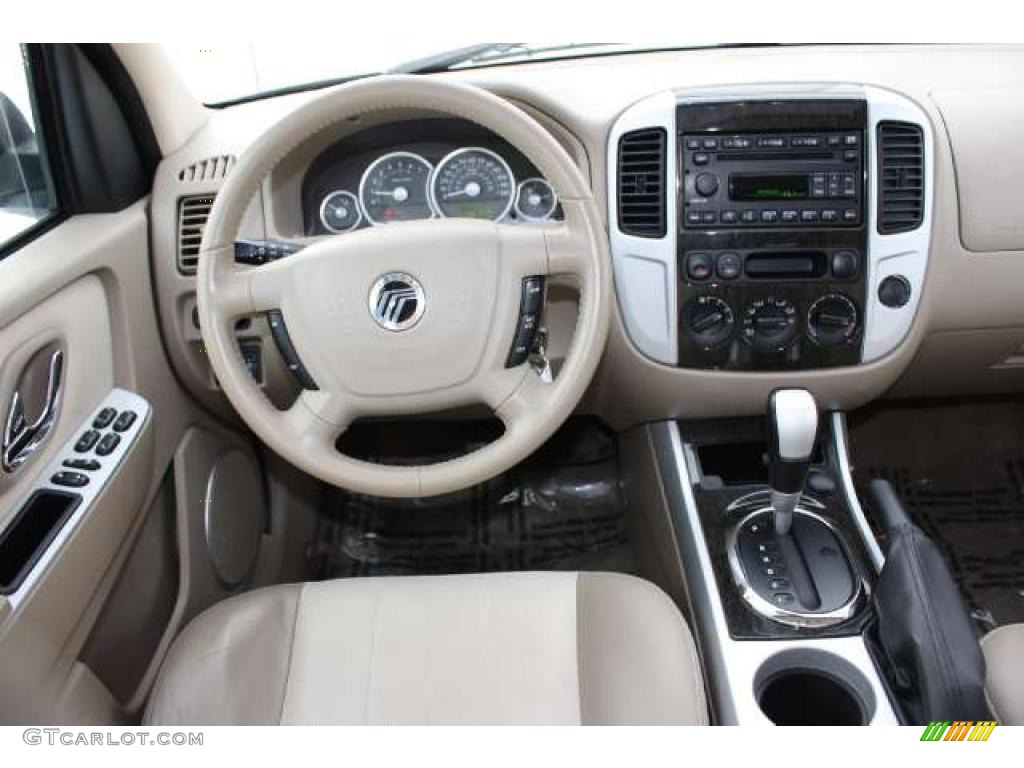 2007 Mercury Mariner Luxury Pebble Dashboard Photo #42753400
