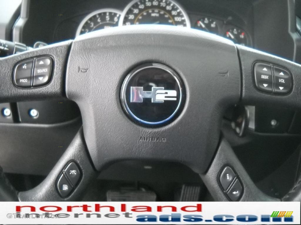 2007 H2 SUV - Glacier Blue Metallic / Ebony Black photo #19