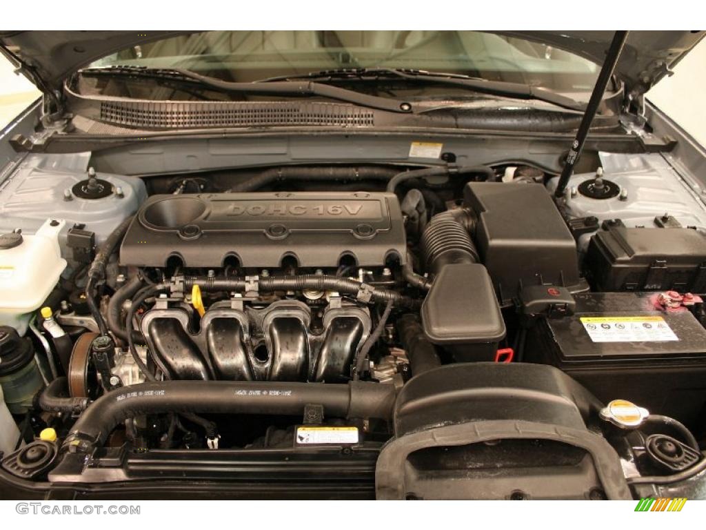 2009 Hyundai Sonata Limited 2.4 Liter DOHC 16V VVT 4 Cylinder Engine Photo #42753628