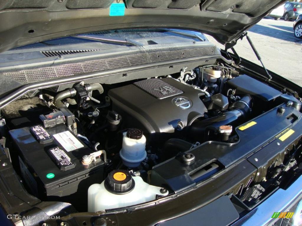 2008 Nissan Armada LE 4x4 5.6 Liter DOHC 32-Valve VVT V8 Engine Photo #42756964