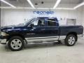 2004 Patriot Blue Pearl Dodge Ram 1500 Laramie Quad Cab 4x4  photo #1