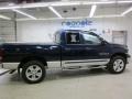 2004 Patriot Blue Pearl Dodge Ram 1500 Laramie Quad Cab 4x4  photo #2