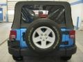 2010 Surf Blue Pearl Jeep Wrangler Unlimited Sport 4x4  photo #8