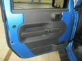 2010 Surf Blue Pearl Jeep Wrangler Unlimited Sport 4x4  photo #15