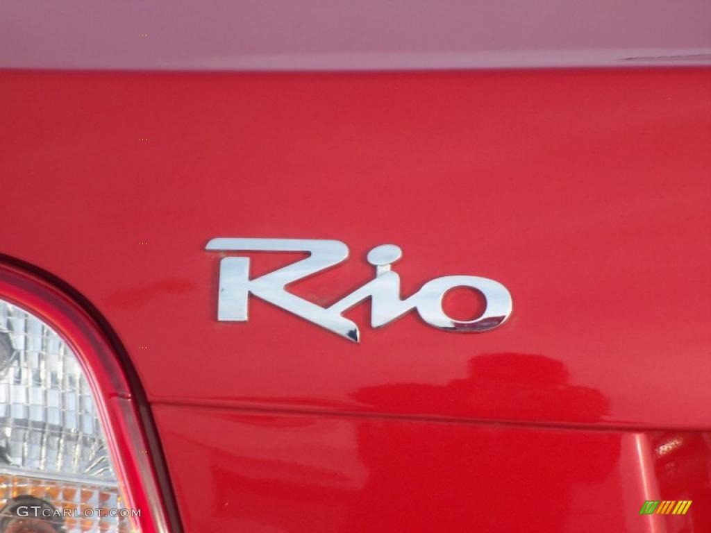 2010 Kia Rio LX Sedan Marks and Logos Photo #42760052