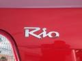 2010 Tropical Red Kia Rio LX Sedan  photo #7