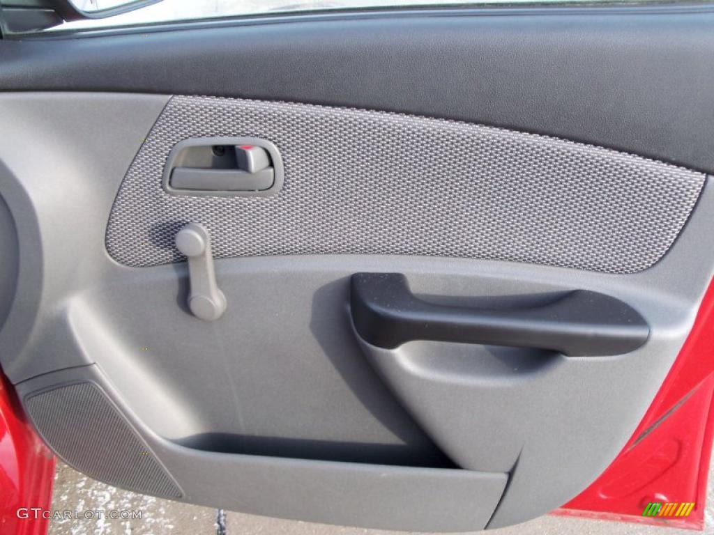 2010 Kia Rio LX Sedan Gray Door Panel Photo #42760112