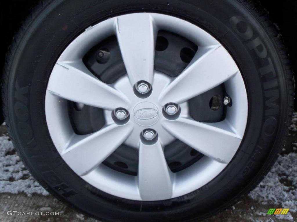 2010 Kia Rio LX Sedan Wheel Photo #42760364