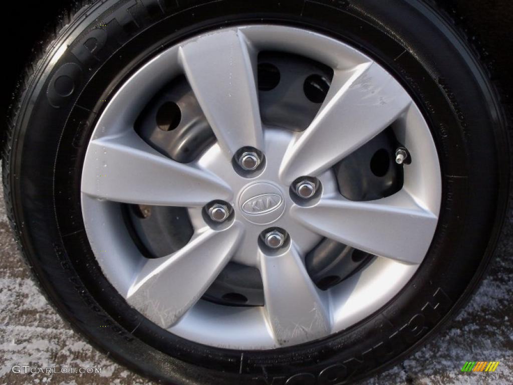 2010 Kia Rio LX Sedan Wheel Photo #42760396