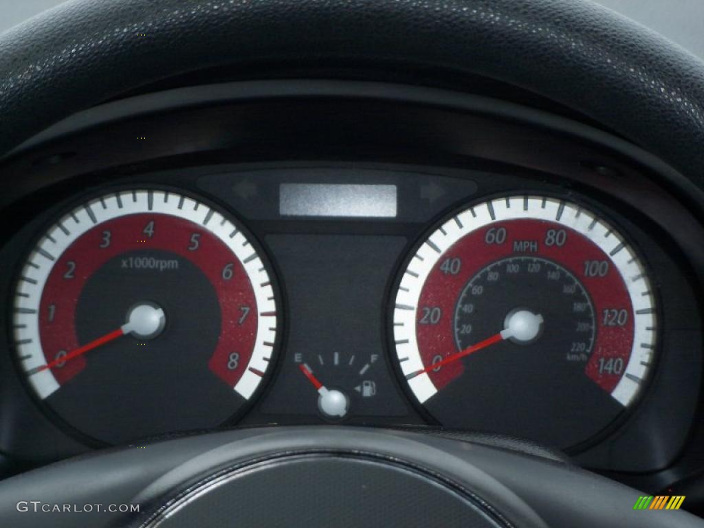 2010 Kia Rio LX Sedan Gauges Photo #42760704