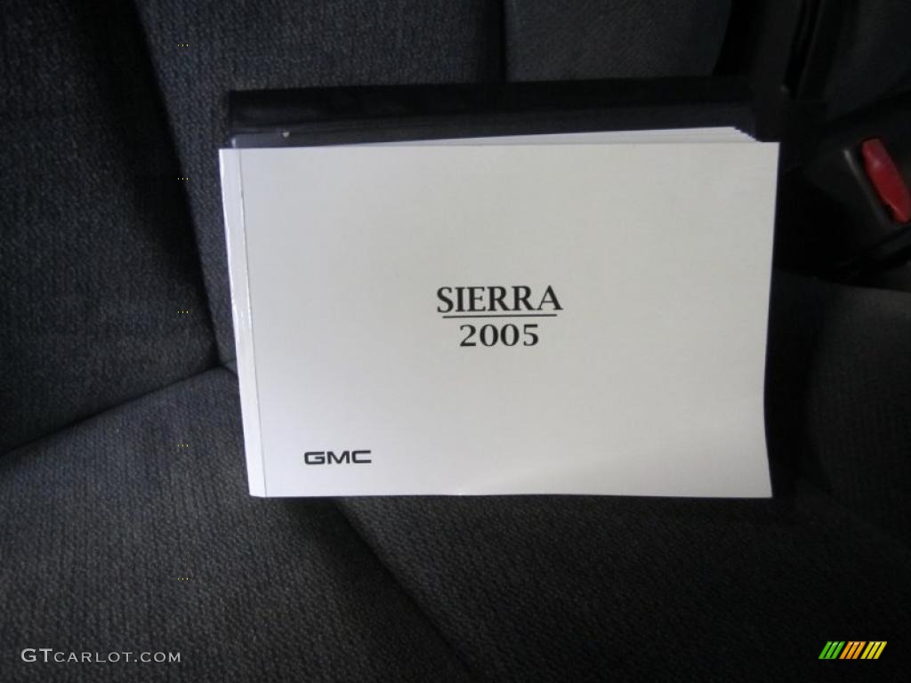 2005 Sierra 1500 Z71 Extended Cab 4x4 - Onyx Black / Dark Pewter photo #24
