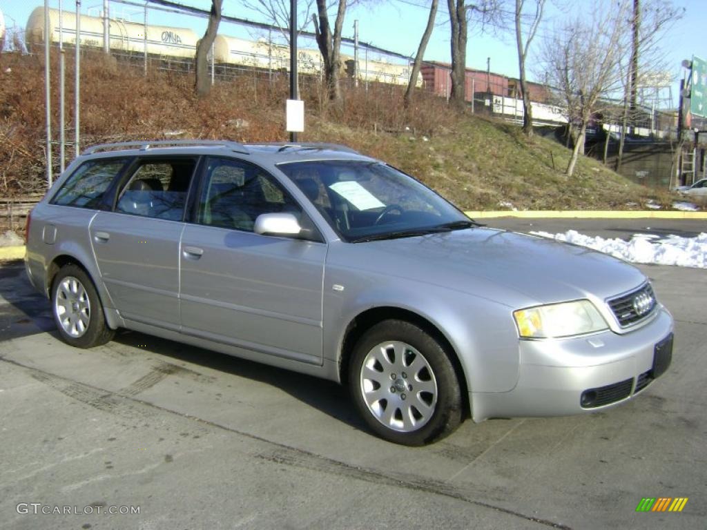 Light Silver Metallic 2000 Audi A6 2.8 quattro Avant Exterior Photo #42761892