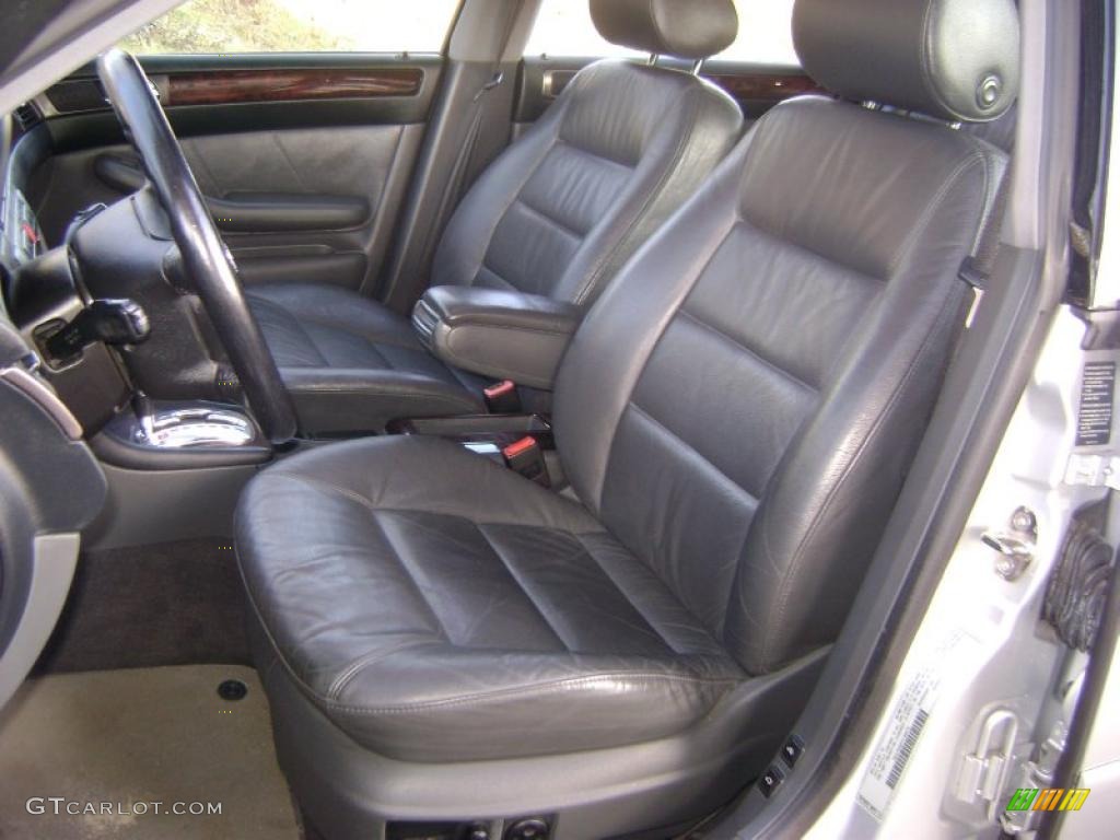 Tungsten Gray Interior 2000 Audi A6 2.8 quattro Avant Photo #42762012