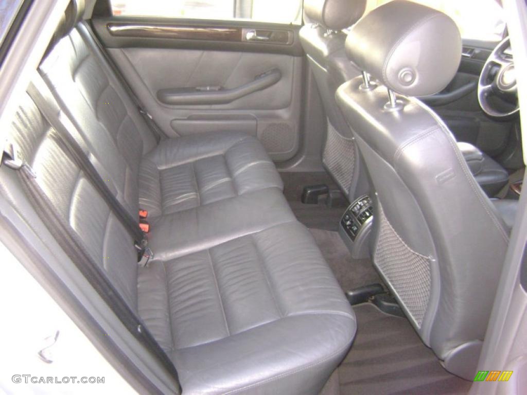 Tungsten Gray Interior 2000 Audi A6 2.8 quattro Avant Photo #42762080
