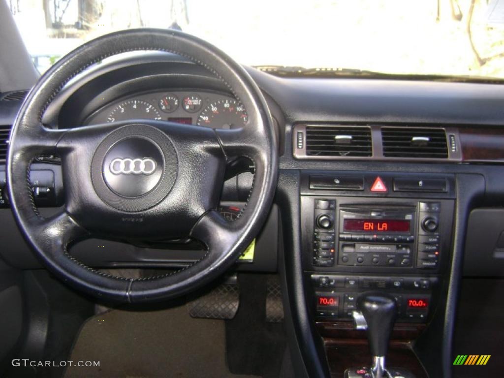 2000 Audi A6 2.8 quattro Avant Tungsten Gray Dashboard Photo #42762132