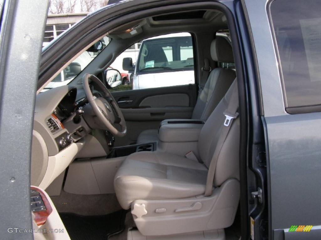 2008 Tahoe LT 4x4 - Blue Granite Metallic / Light Titanium/Dark Titanium photo #13